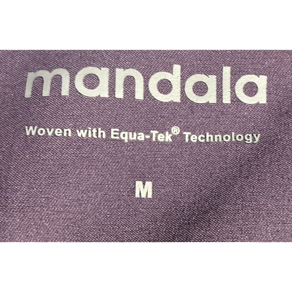 Mandala Scrub Set Mauve Medium Top & Bottoms Medical Dental Workwear NWOT - Picture 3 of 9